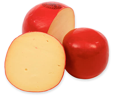 ÄKTA EDAMER LAGRAD Noord Holland, lagrad i 20 veckor. Pastöriserad Komjölk