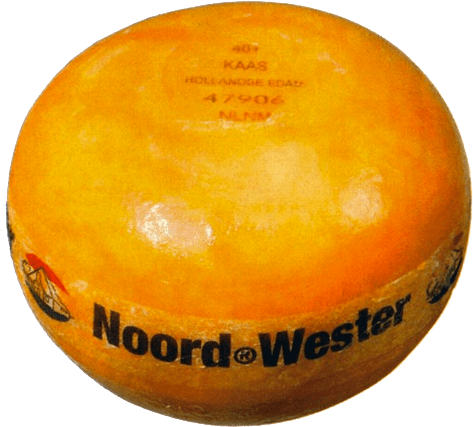 ÄKTA EDAMER Noord Holland Mild, lagrad 8 veckor / Pastöriserad Komjölk