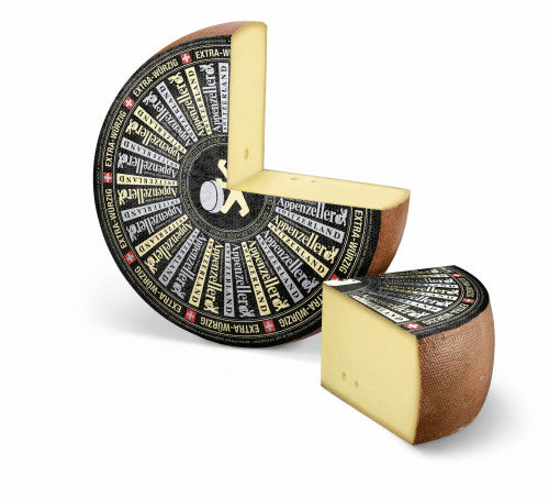 Schweizisk Appenzeller Extra /Opastöriserad Komjölk, lagrad i 10 månader