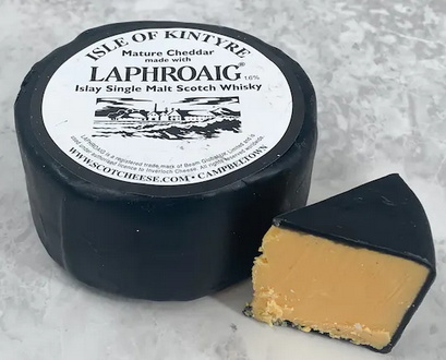 Cheddar Farmhouse Cheddar Puck, 200 gram - Whisky